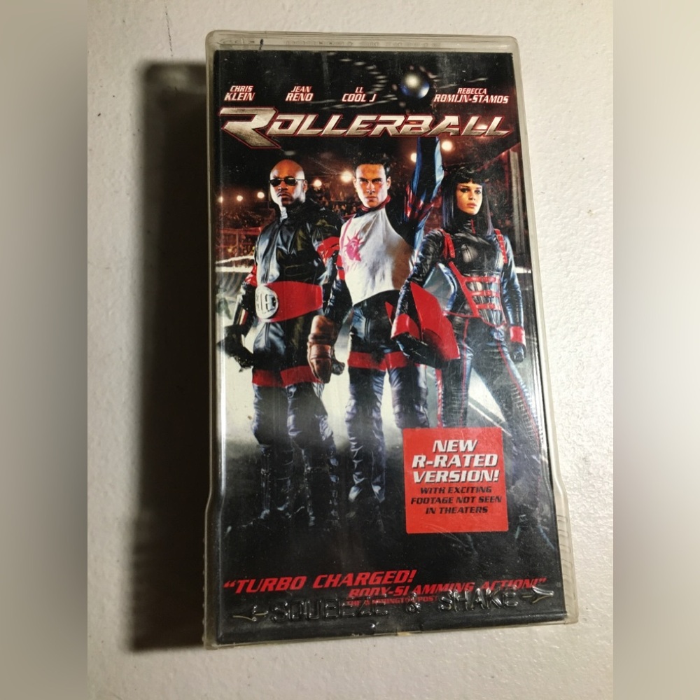 Rollerball VHS Tape